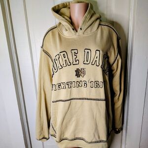 Notre Dame Beige Hoodie